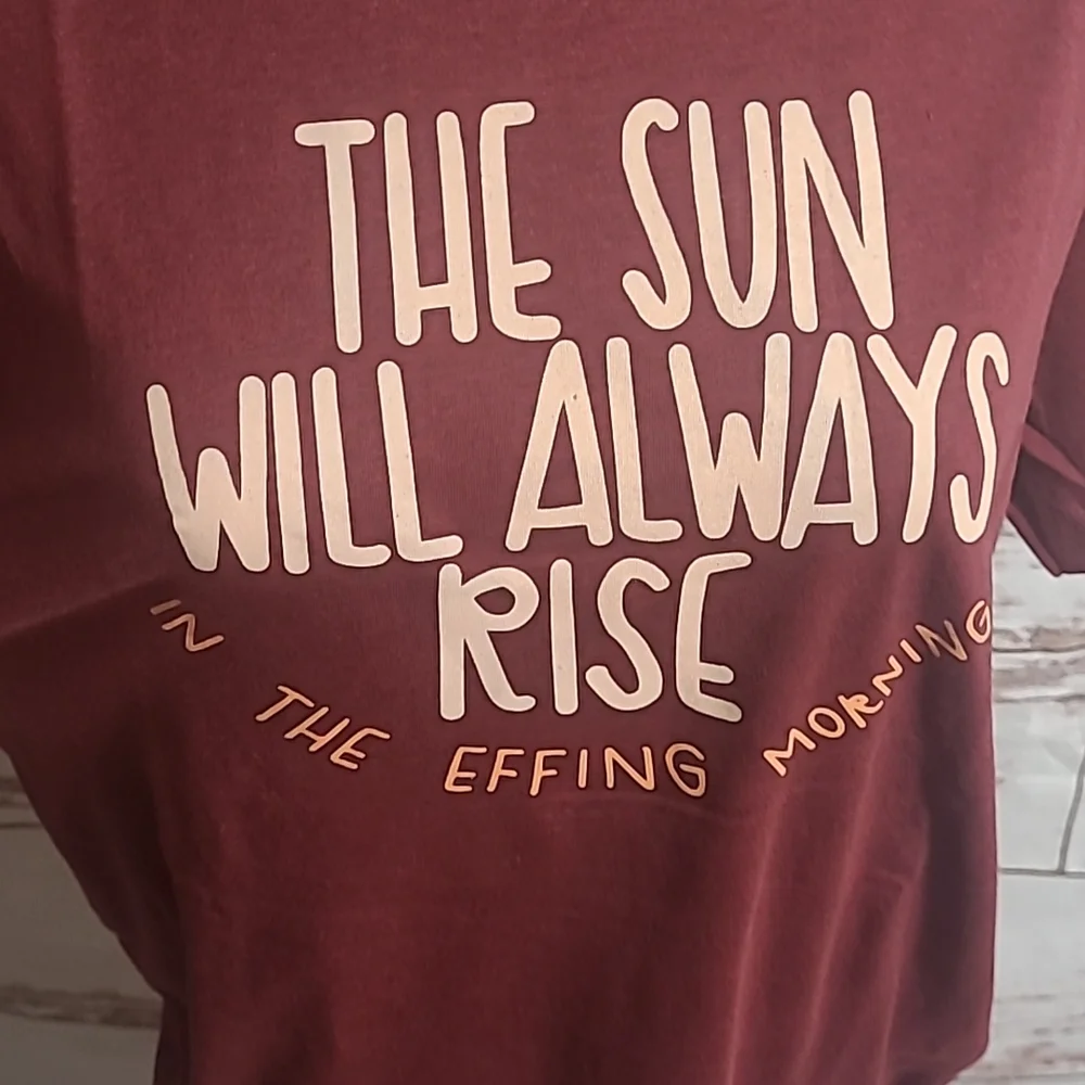 Effing Morning Tee Medium - Picture 2 of 2